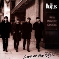 Live At The BBC album front cover.